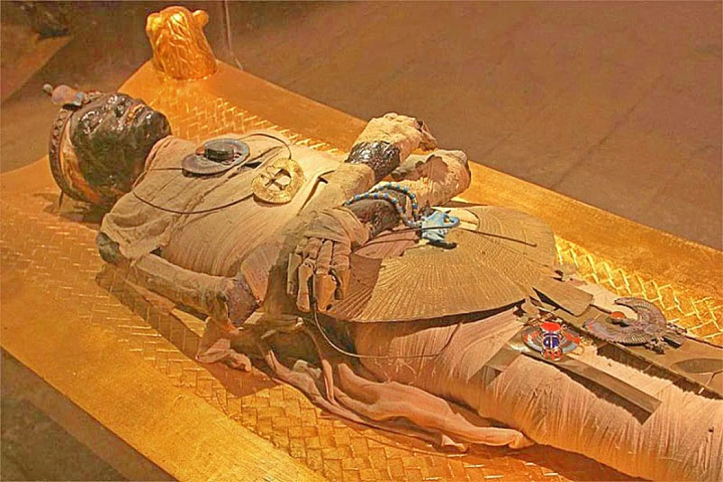 The Mummies Room inside the Egyptian Museum | Royal Mummies Room